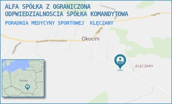 PORADNIA MEDYCYNY SPORTOWEJ - ALFA SPÓŁKA Z OGRANICZONA ODPWIEDZIALNOSCIA SPÓŁKA KOMANDYTOWA - KLĘCZANY 182, KLĘCZANY